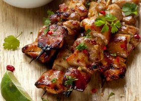 طريقة عمل كباب الدجاج لايت