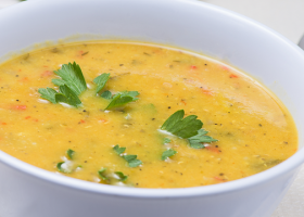 طريقة عمل شوربة عدس لايت