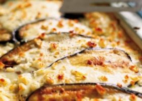 طريقة عمل غراتان باذنجان بالبشاميل