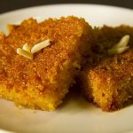 طريقة عمل بسبوسة لايت