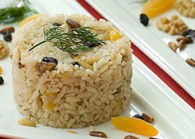 طريقة عمل أرز بسمتي بالمكسرات