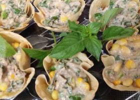 طريقة عمل مقبلات هندية بالتونة