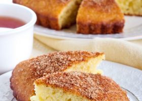 طريقة عمل كيكة اليانسون والقرفة