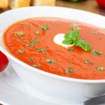 طريقة عمل حساء الطماطم بالكريمة لايت