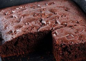 طريقة عمل كيك النسكافيه والكاكاو