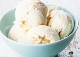 طريقة عمل بوظة بالفانيليا