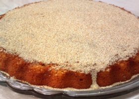 طريقة عمل كيكة الرمل بالسميد والعسل