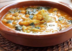 طريقة عمل حمص وقرنبيط بالكاري