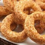 طريقة عمل كعك يوناني بالسمسم