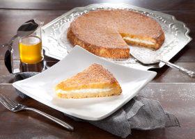 طريقة عمل البسبوسة بالقشطة والزبادي