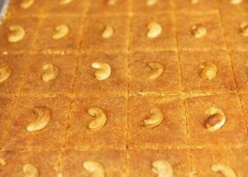 طريقة عمل البسبوسة الصيامي