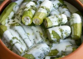 طريقة عمل الكوسا باللبن الفلسطينية