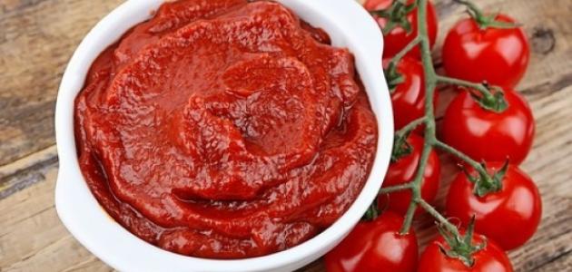 طريقة عمل معجون الطماطم