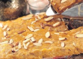 طريقة عمل الهريسة بالبرتقال والقرفة