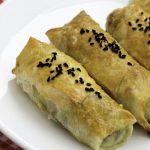 طريقة عمل البرك التركية بحشوة السبانخ