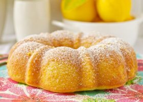 طريقة عمل كيك الليمون