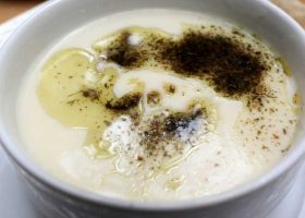 طريقة عمل شوربة اللبن التركية بالارز