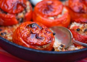 طريقة عمل محشي الطماطم