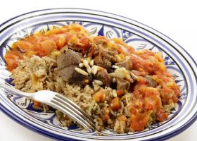 طريقة عمل أرز كويتي بقطع اللحم