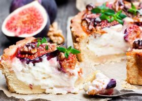 طريقة عمل تارت اللبنة بالتين