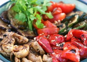 طريقة عمل خضار مشوى