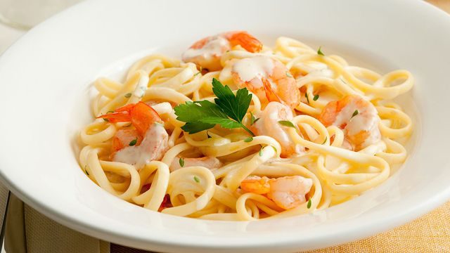 طريقة عمل الباستا بالجمبري