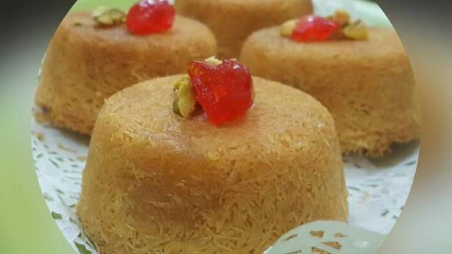 طريقة عمل كب كيك الكنافه