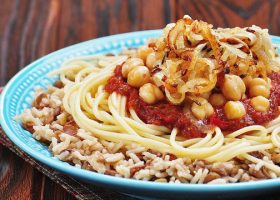 طريقة عمل الكشري بقدر واحد