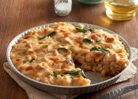 طريقة عمل طريقة تارت المكرونة بالدجاج