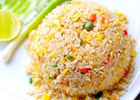 طريقة عمل الأرز المقلي التايلندي