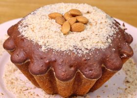 طريقة عمل كيكة البرتقال بالشكولاتة لايت