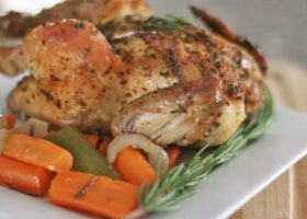 طريقة عمل تورلي الخضار بالفراخ