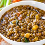 طريقة عمل شوربة العدس اللبنانية