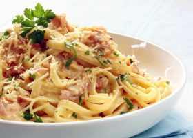 طريقة عمل سباغيتي كربونارا