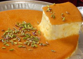 طريقة عمل الكنافه بالقشطه والجبن