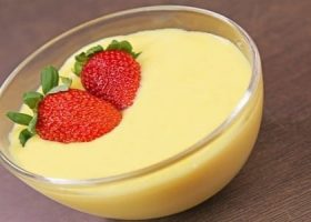 طريقة عمل الكاسترد بالحليب البودرة