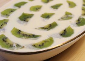 طريقة عمل حلى الكيوي البارد