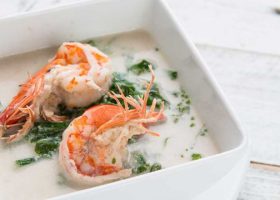 طريقة عمل الجمبري بالبشاميل