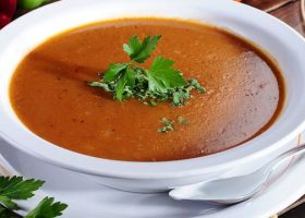 طريقة عمل شوربة حمراء بالشوفان