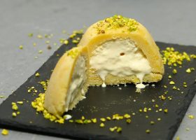 طريقة عمل بسبوسه بالايس كريم