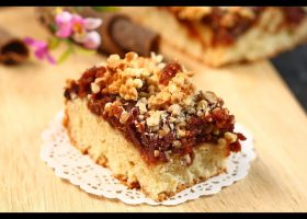 طريقة عمل المبشورة بالتمر