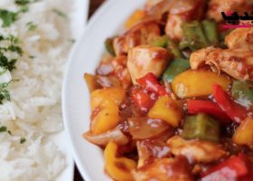 طريقة عمل دجاج حامض حلو صيني