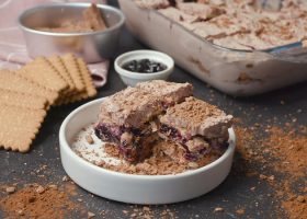 طريقة عمل حلى الفليك البارد بالبسكويت