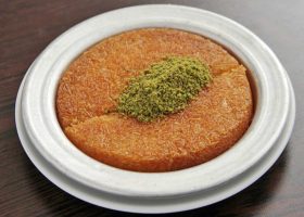 طريقة عمل كنافة تركية بالجبنة