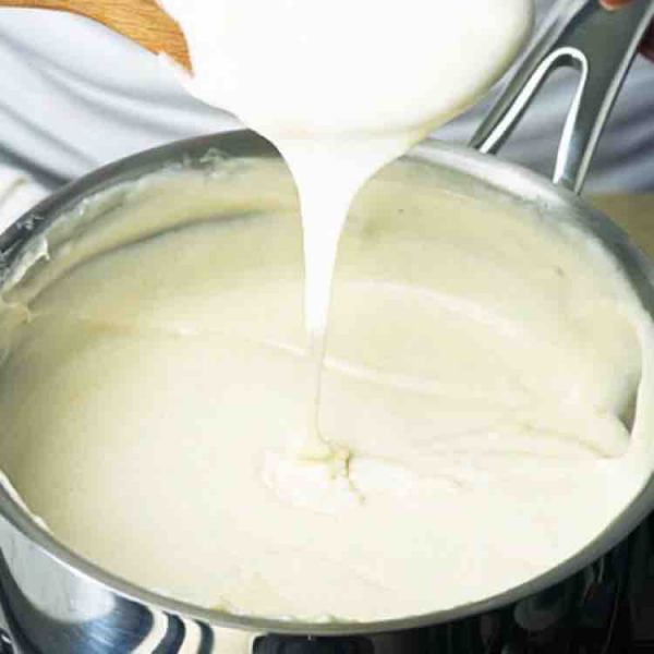 طريقة عمل صوص الشكولاتة الابيض