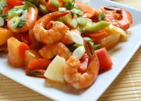 طريقة عمل صينية الجمبري بالخضار