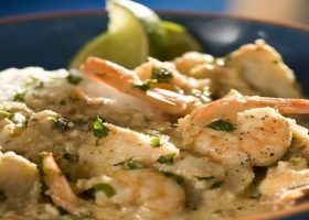 طريقة عمل يخني السمك والجمبري