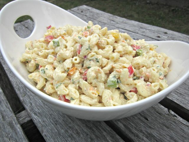 طريقة عمل سلطة المكرونة بالمايونيز