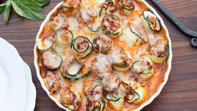 طريقة عمل لفائف الكوسة بالجبن