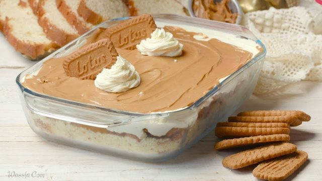 طريقة عمل حلى اللوتس البارد